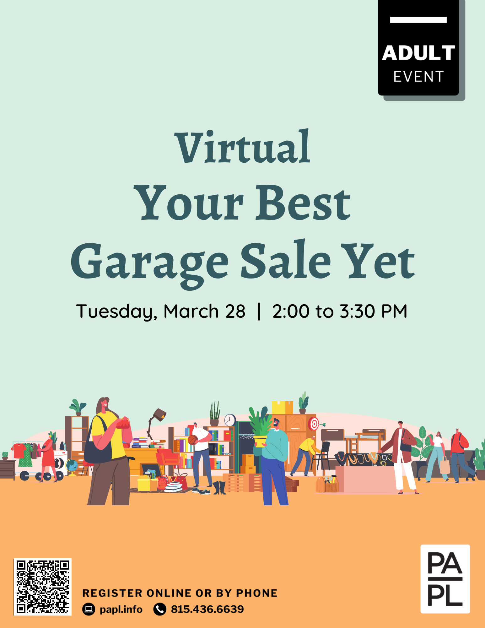 Virtual Your Best Garage Sale Yet Plainfield Area Public Library